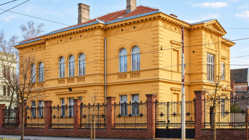 The Museum of Fine Arts in Osijek — illustration.