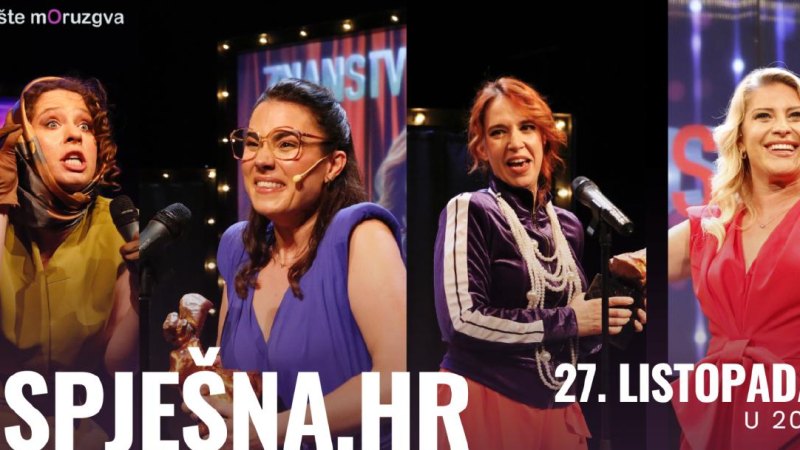 Official event image: Uspješna.hr — theatre performance